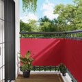 Balkonsichtschutz Bordeauxrot 100 x 700 cm Oxford-Stoff