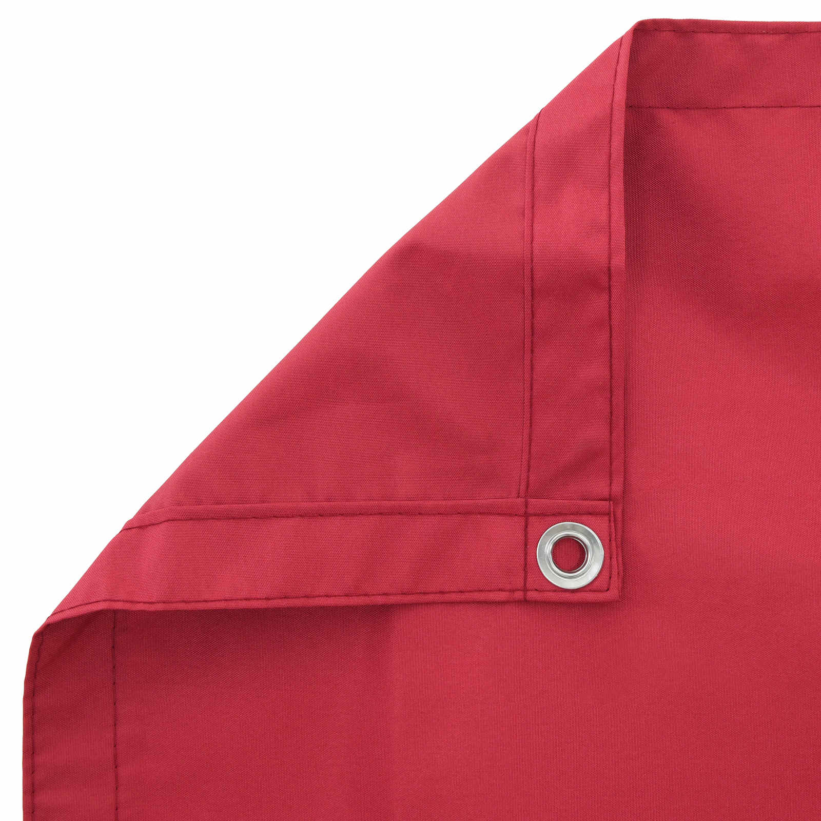 Balkonsichtschutz Bordeauxrot 110 x 500 cm Oxford-Stoff