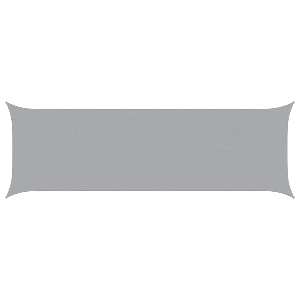 Sonnensegel Hellgrau 6 x 2 m 100 % Polyester Oxford