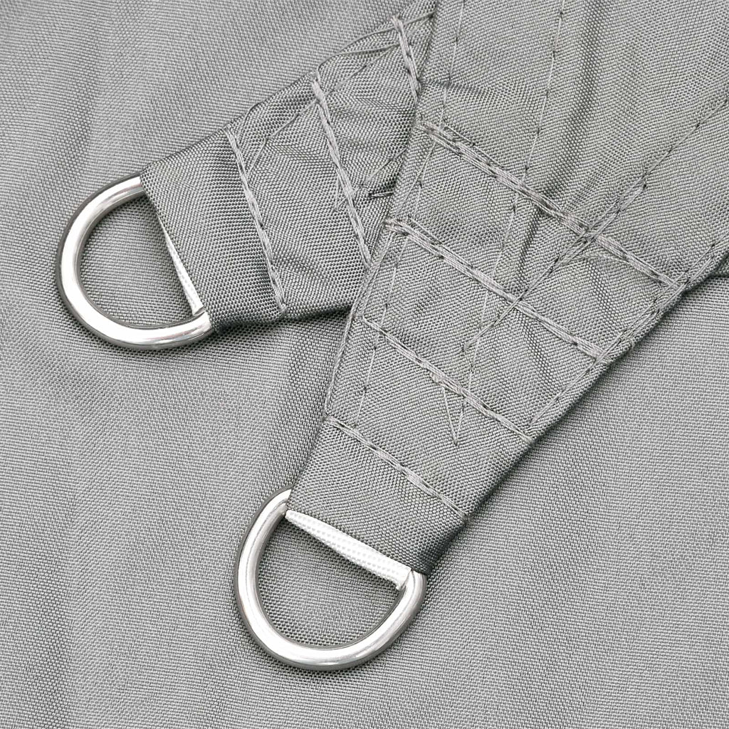 Sonnensegel Hellgrau 6 x 2,5 m 100 % Polyester Oxford