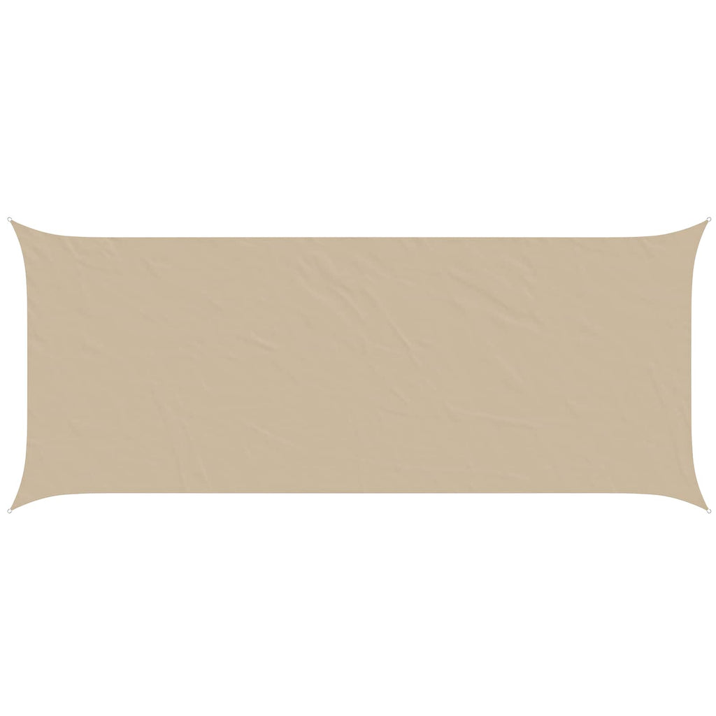 Sonnensegel Beige 6 x 2,5 m 100 % Polyester Oxford