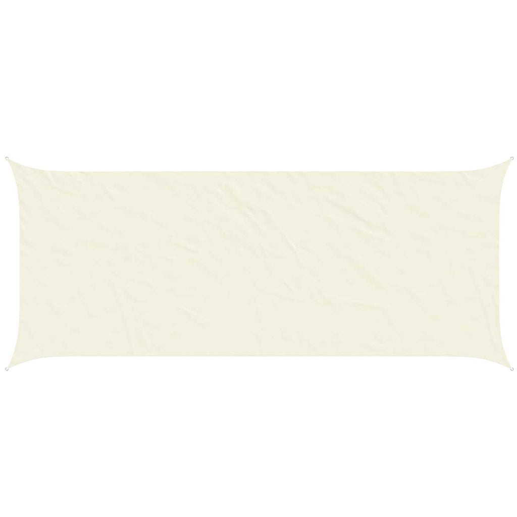 Sonnensegel Creme 6 x 2,5 m 100 % Polyester Oxford