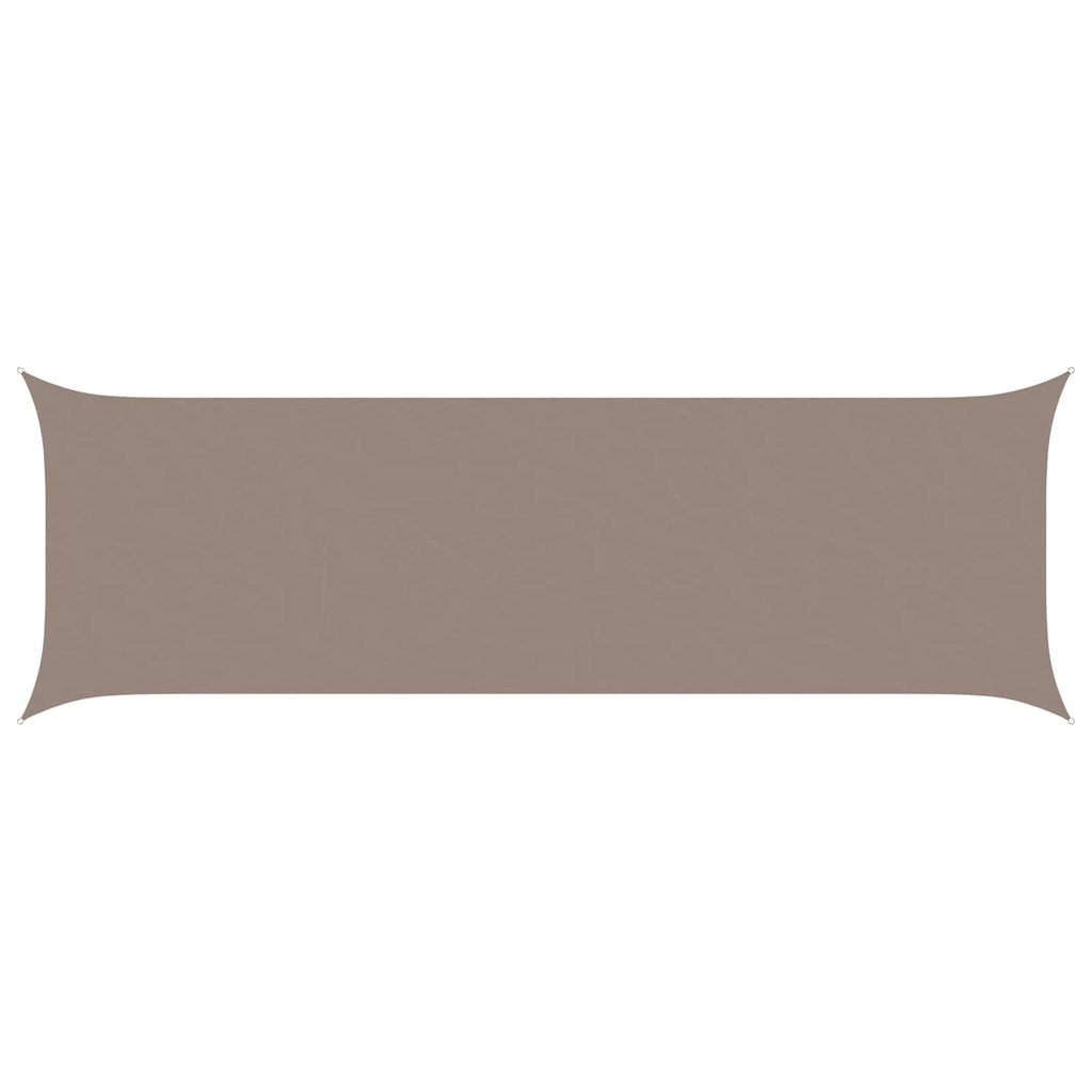 Sonnensegel Taupe 6 x 2 m 100 % Polyester Oxford