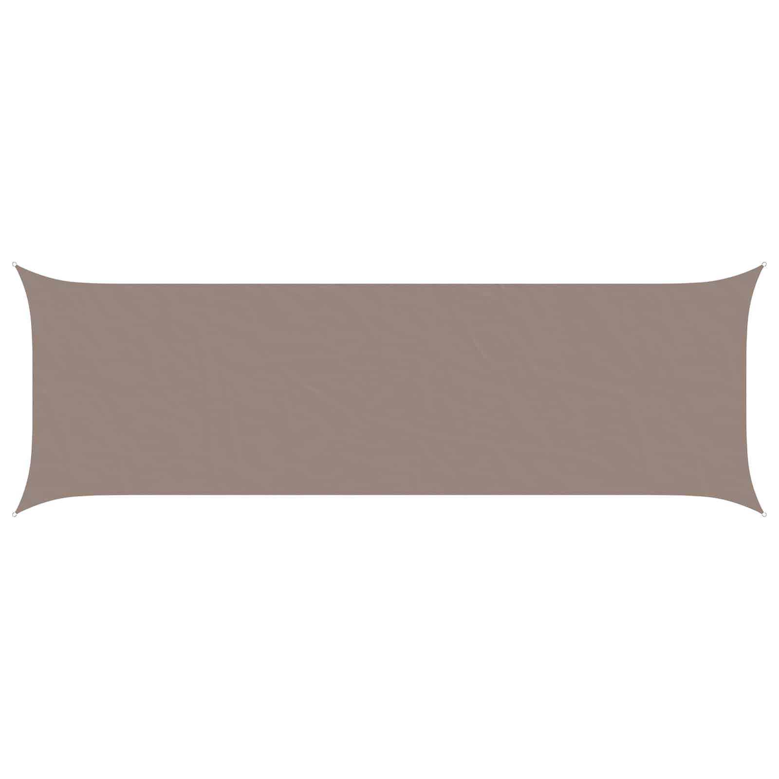 Sonnensegel Taupe 6 x 2 m 100 % Polyester Oxford
