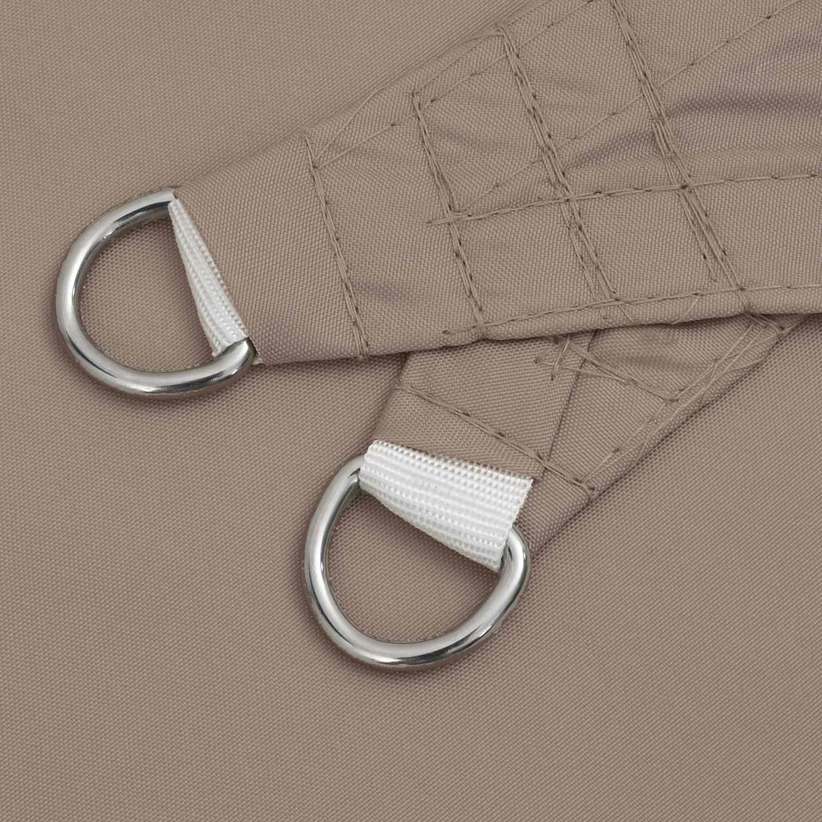 Sonnensegel Taupe 6 x 2,5 m 100 % Polyester Oxford