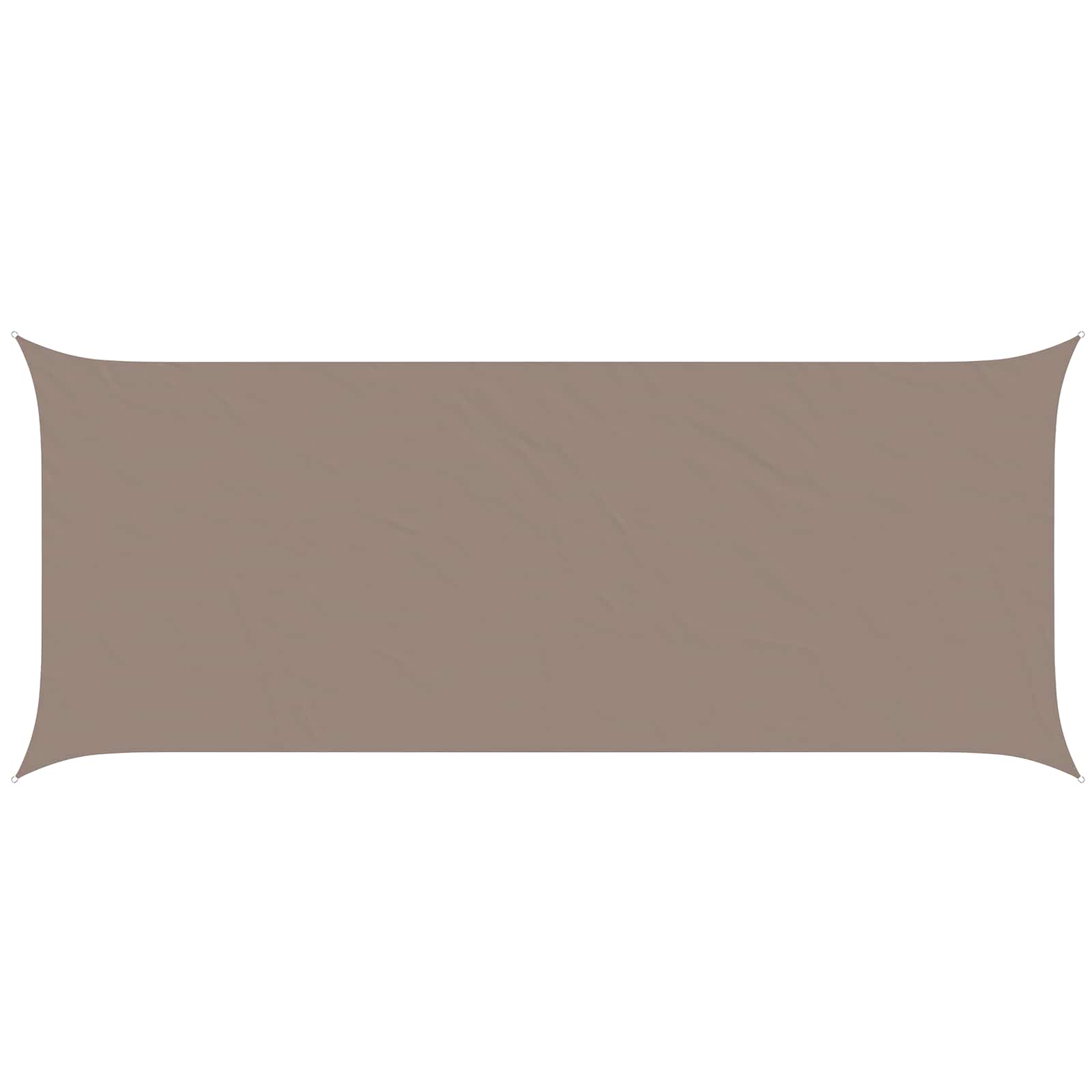 Sonnensegel Taupe 6 x 2,5 m 100 % Polyester Oxford