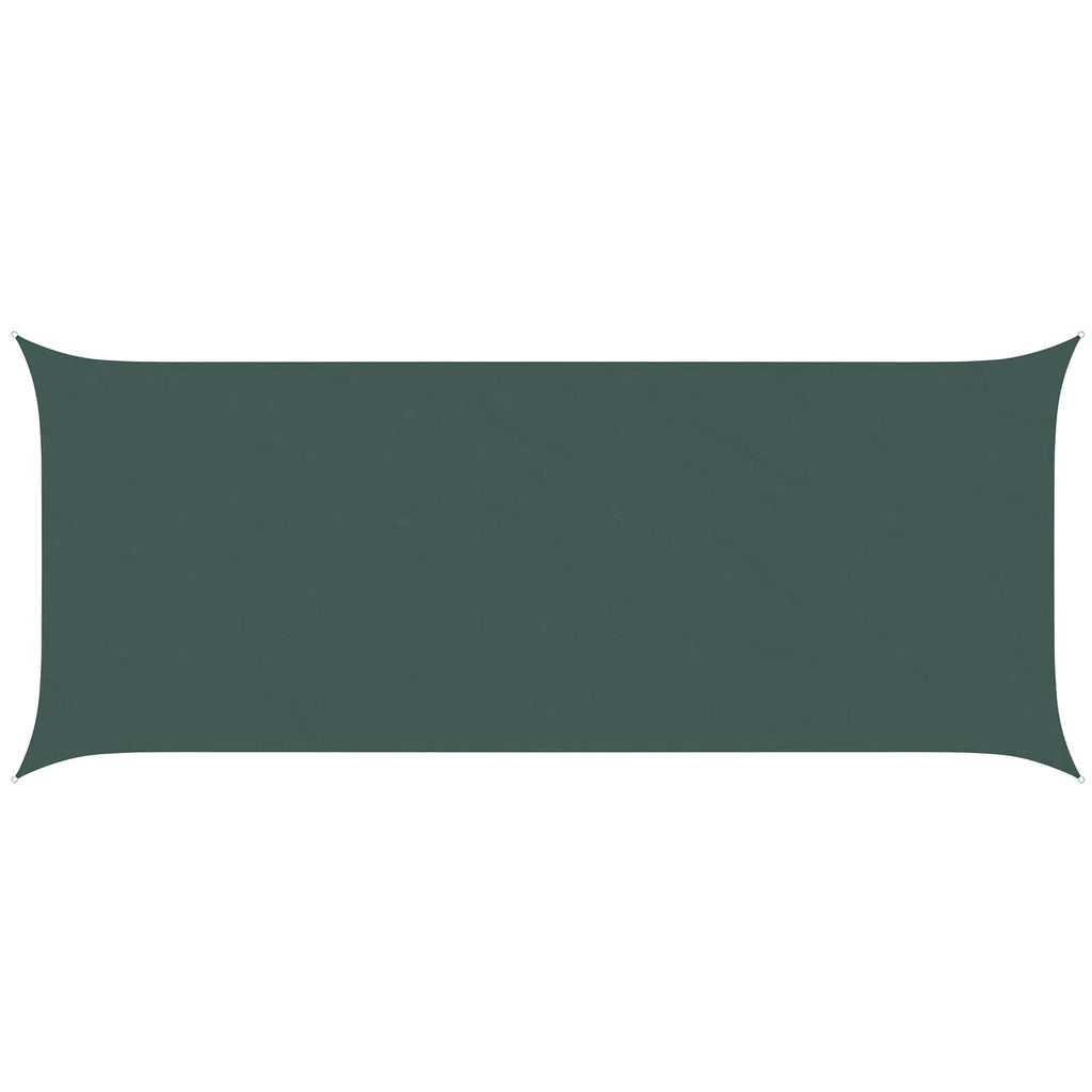 Sonnensegel Dunkelgrün 6 x 2,5 m 100 % Polyester Oxford