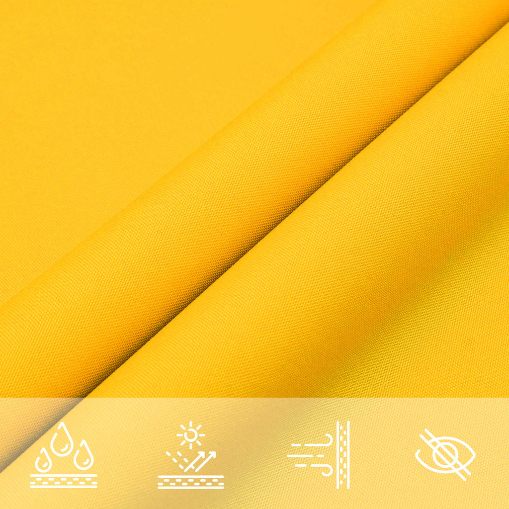 Sonnensegel Gelb 6 x 2,5 m 100 % Polyester Oxford