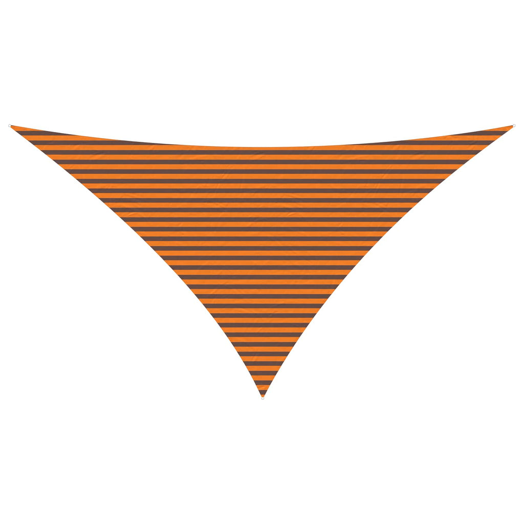 Sonnensegel Orange und Braun 7 x 5 x 5 m 100 % Polyester Oxford