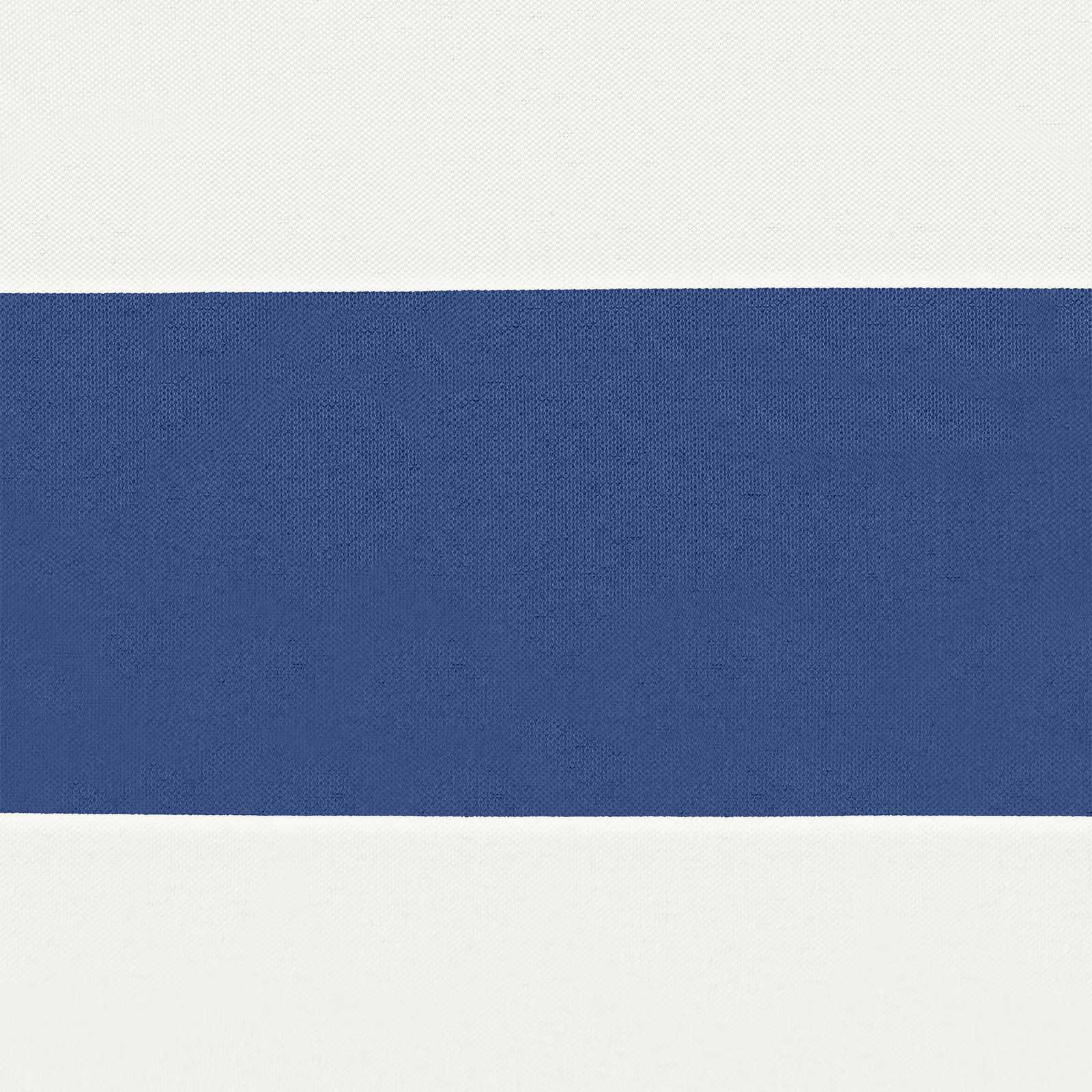 Sonnensegel Blau und Weiß 3,6 x 3,6 x 3,6 m