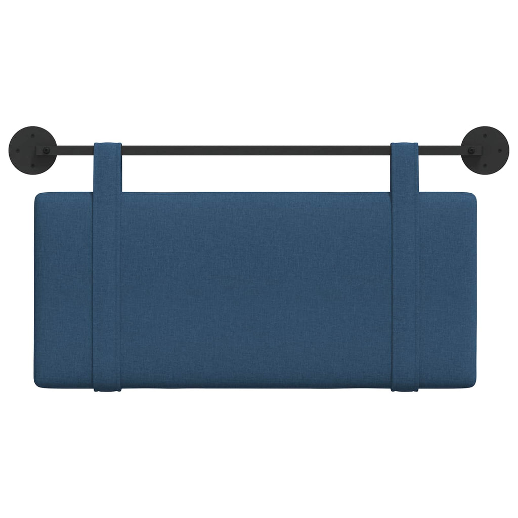 Hängendes Kopfteil Blau Stoff
