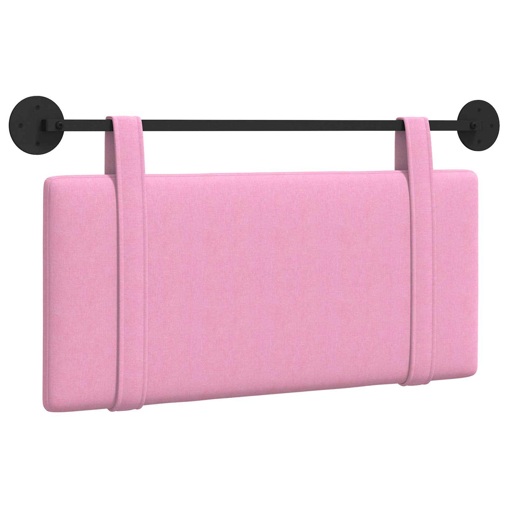 Hängendes Kopfteil Rosa Stoff