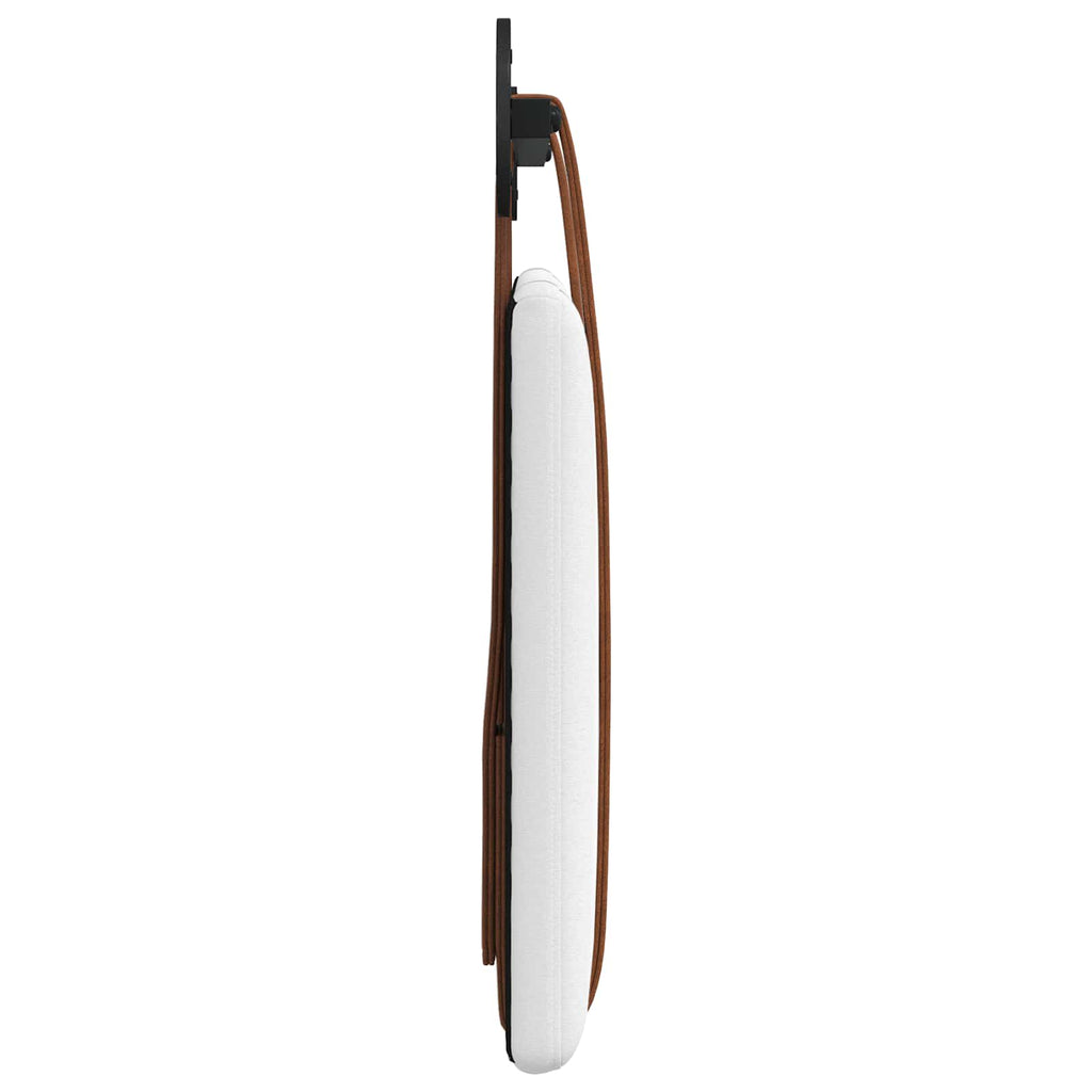 Hängendes Kopfteil Weiß Antikes PU