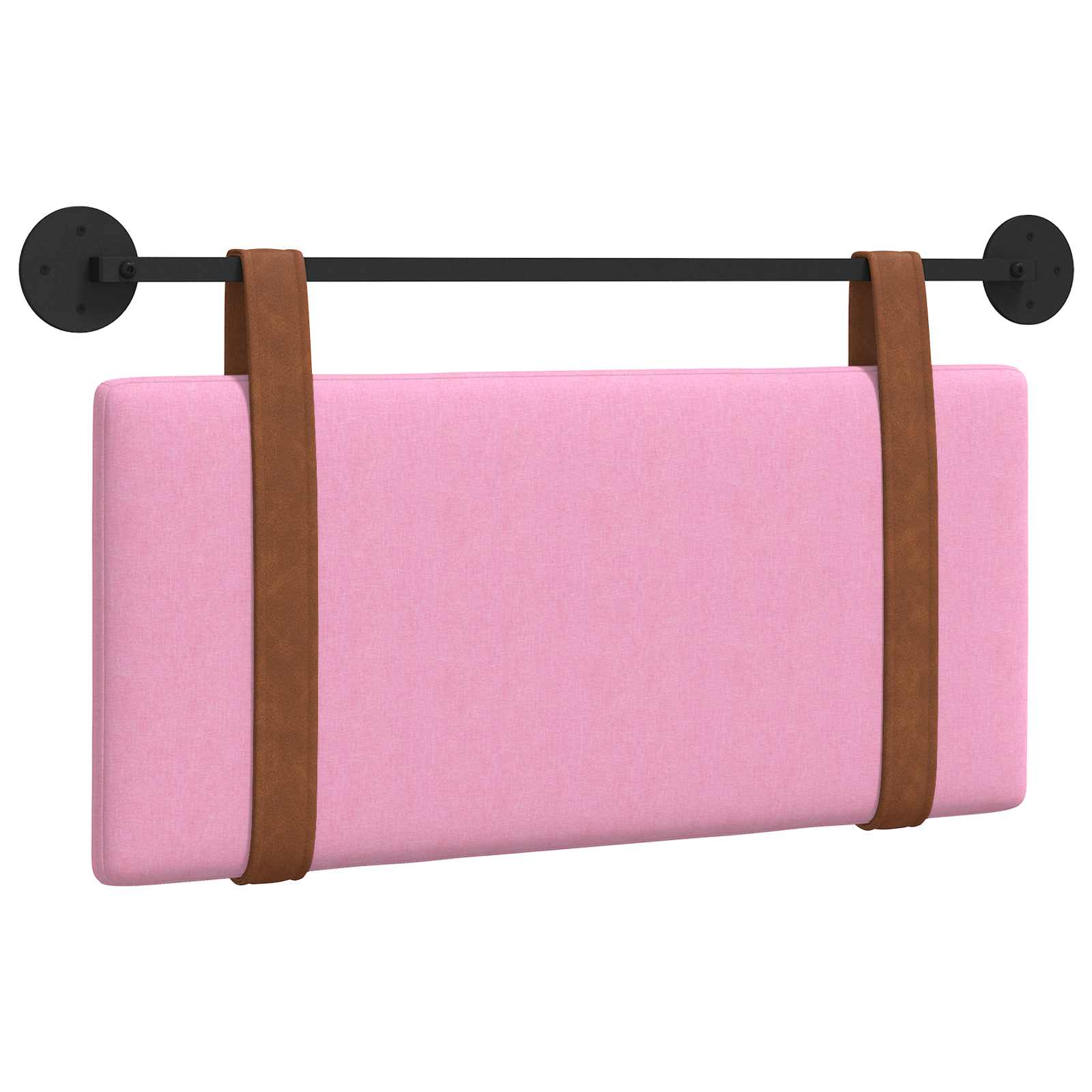 Hängendes Kopfteil Rosa Antikes PU