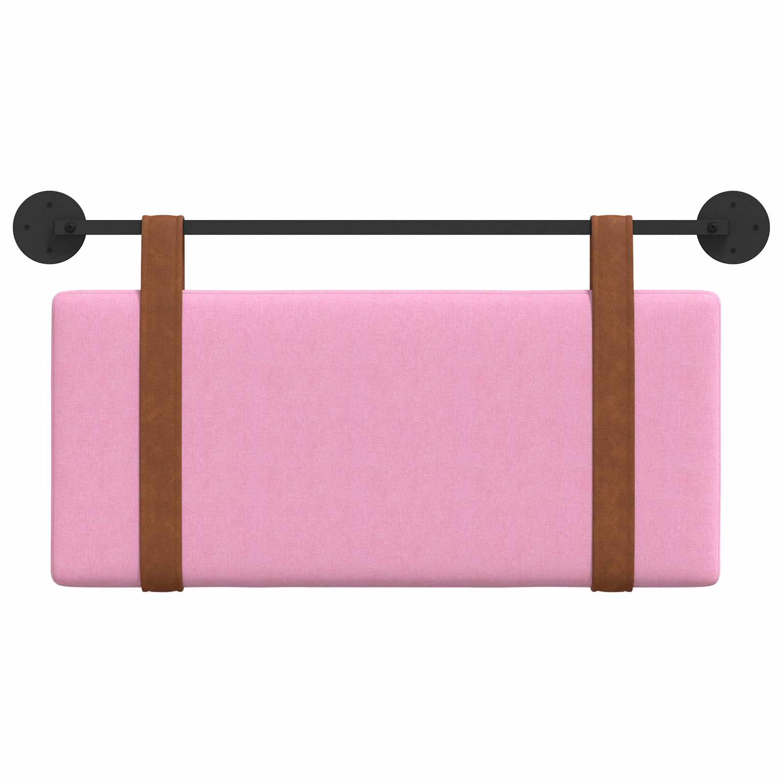 Hängendes Kopfteil Rosa Antikes PU