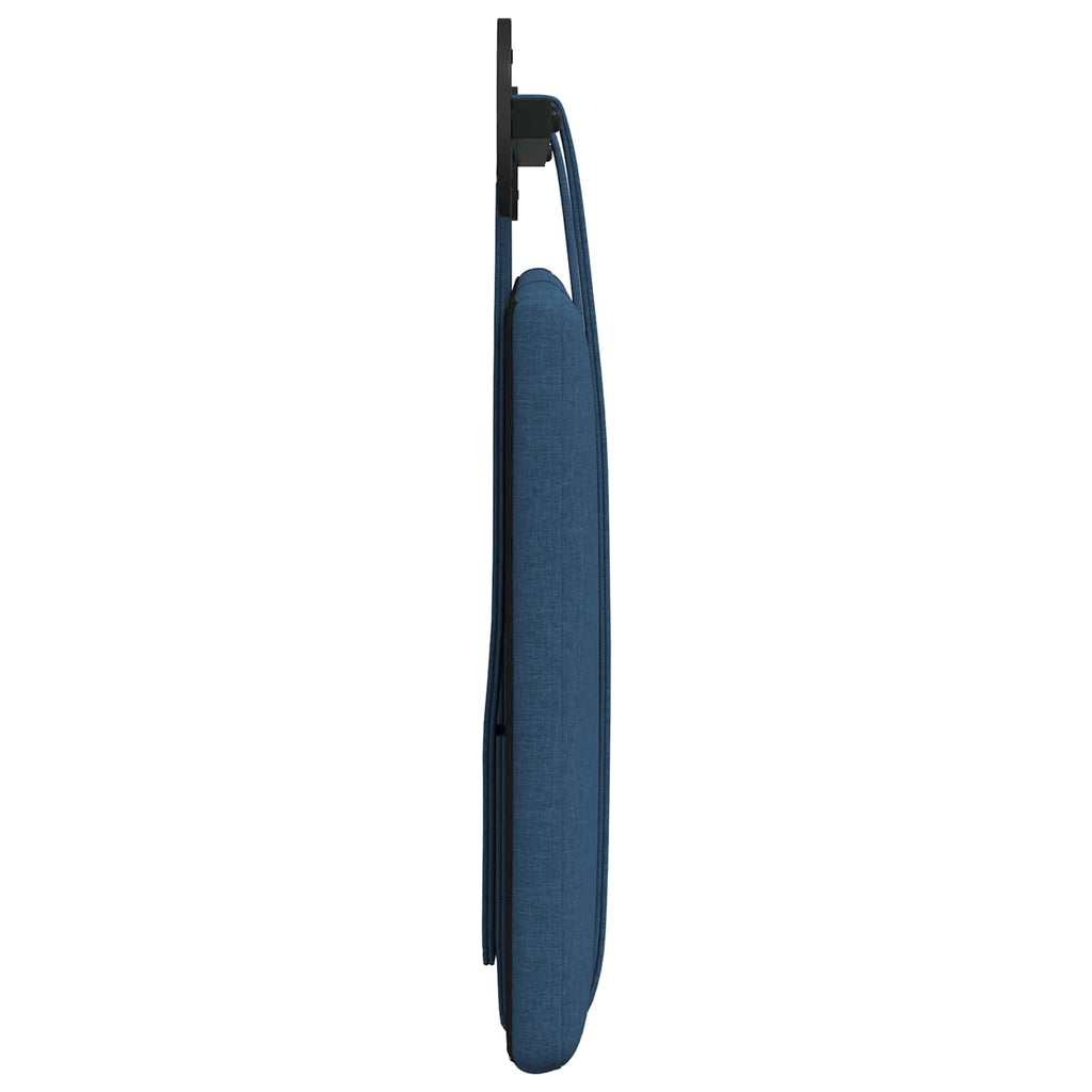 Hängendes Kopfteil Blau Stoff