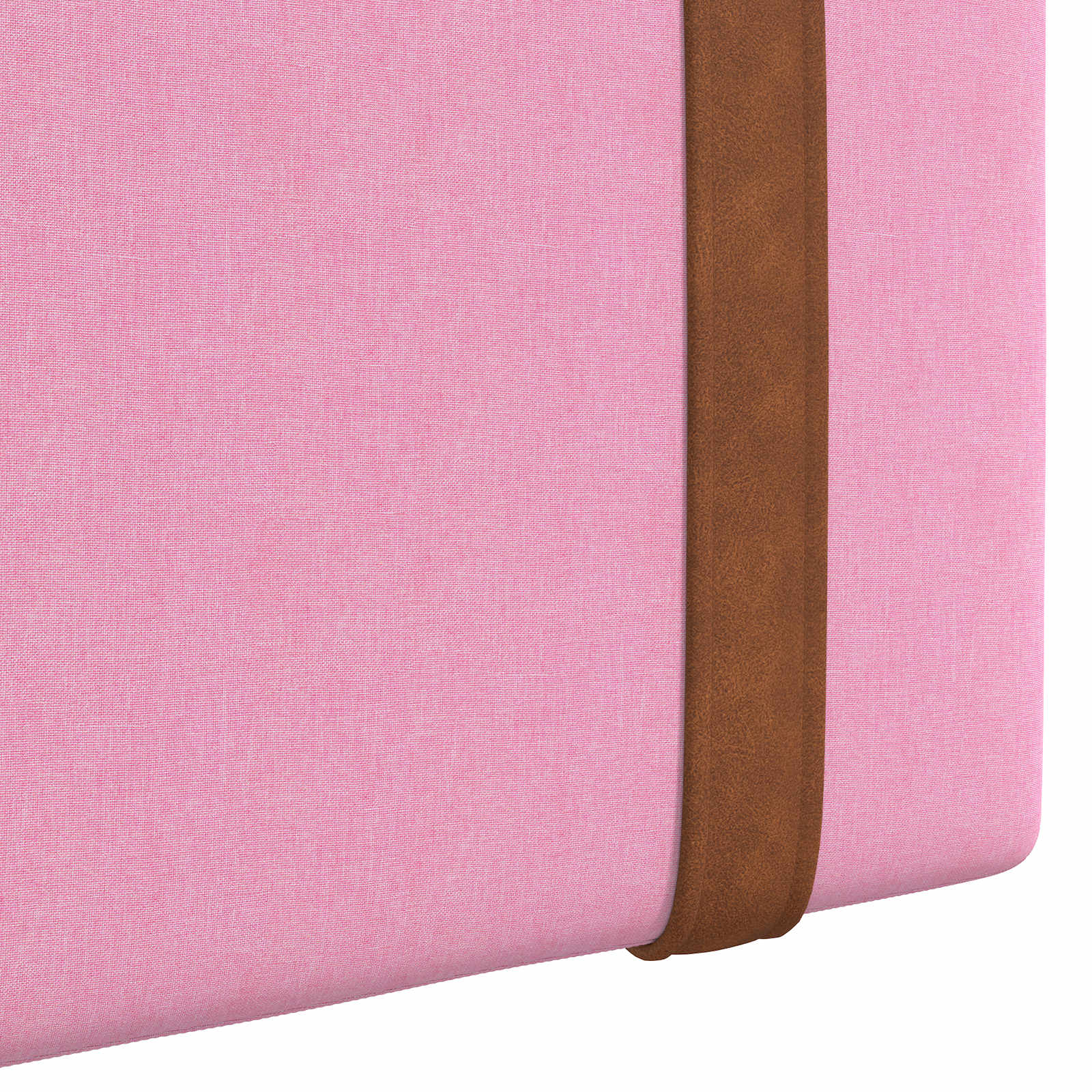 Hängendes Kopfteil Rosa Antikes PU