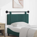 Hängendes Kopfteil Dunkelgrün Stoff