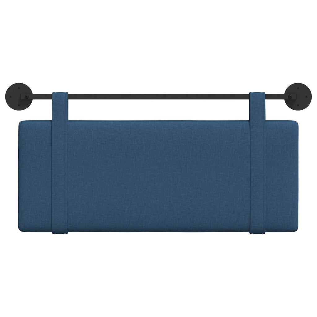 Hängendes Kopfteil Blau Stoff