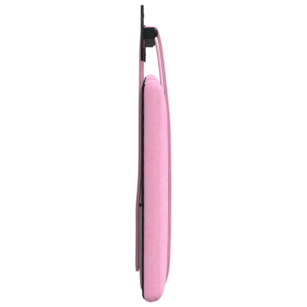 Hängendes Kopfteil Rosa Stoff