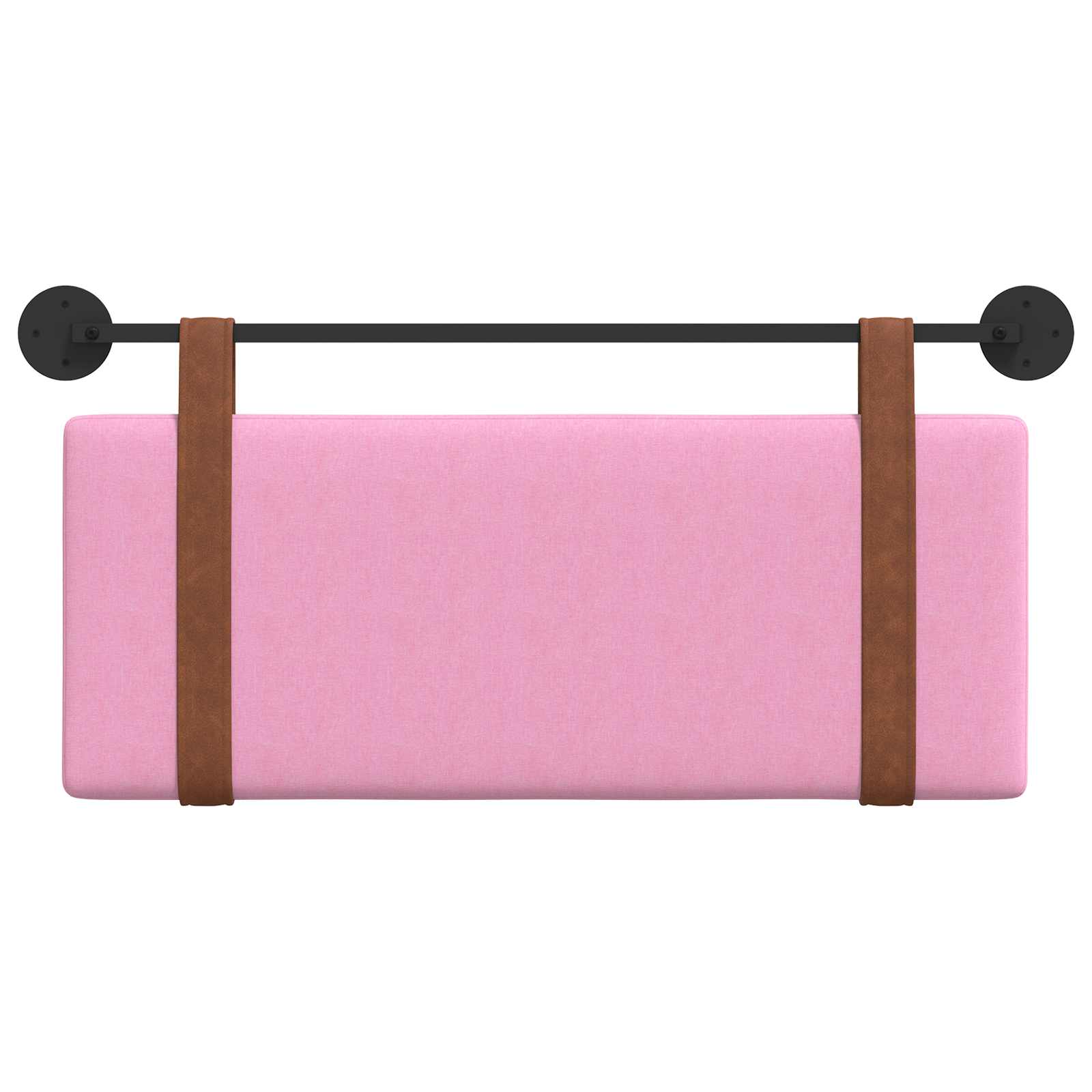 Hängendes Kopfteil Rosa Antikes PU