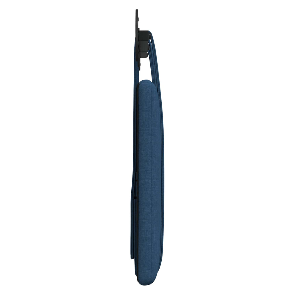 Hängendes Kopfteil Blau Stoff