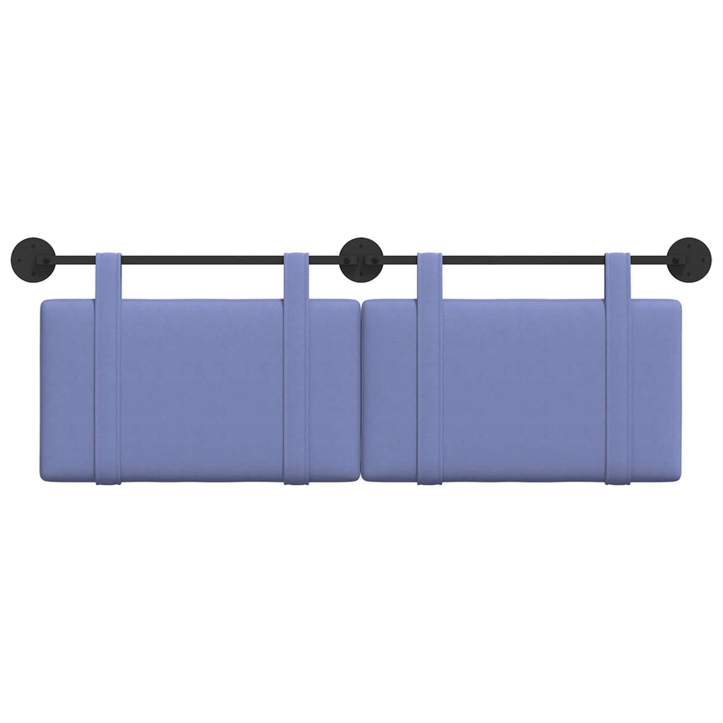 Hängendes Kopfteil Jeans blau Stoff