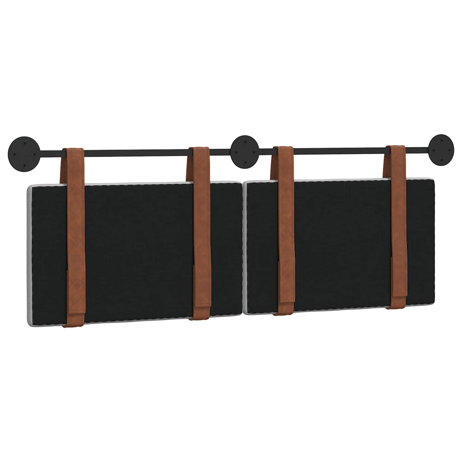 Hängevorderseite Uni Wolkengrau 130 x 55 x 5 cm Antikes PU