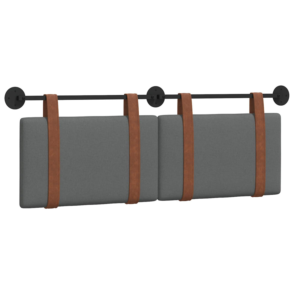 Hängevorderseite Uni Dunkelgrau 130 x 55 x 5 cm Antikes PU