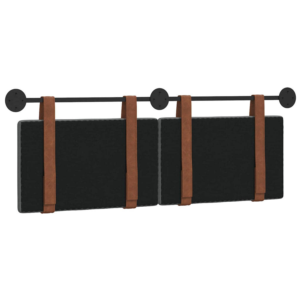 Hängevorderseite Uni Dunkelgrau 130 x 55 x 5 cm Antikes PU