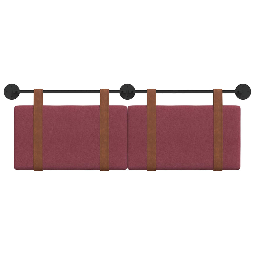 Hängevorderseite Uni Weinrot 130 x 55 x 5 cm Antikes PU