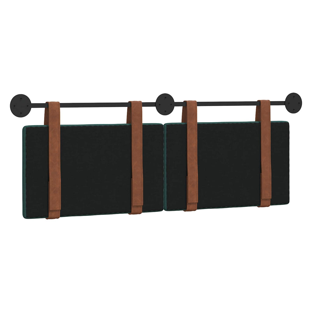 Hängevorderseite Uni Dunkelgrün 130 x 55 x 5 cm Antikes PU