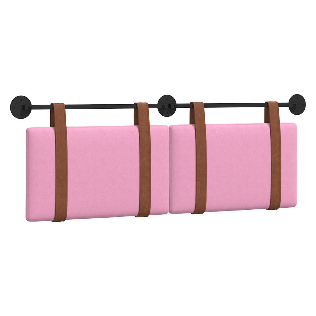 Hängendes Kopfteil Rosa Antikes PU