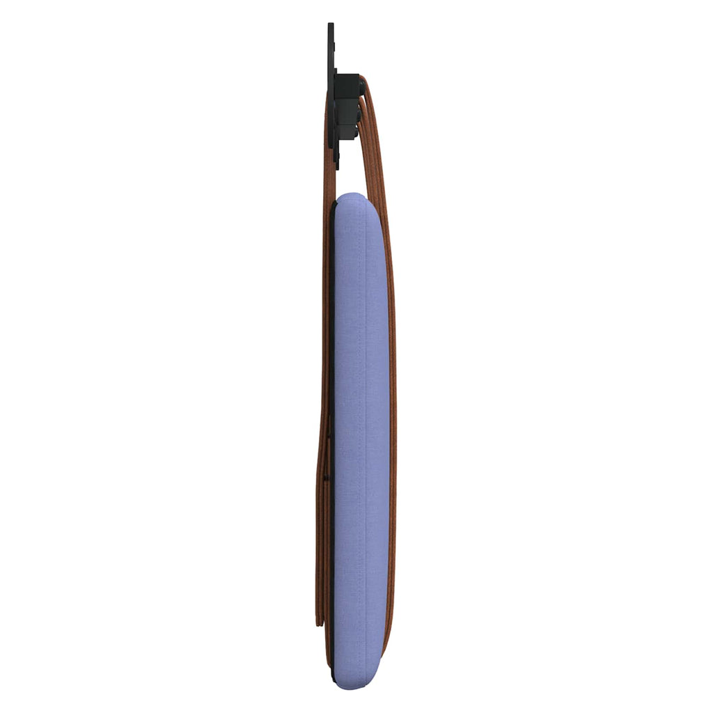 Hängevorderseite Uni Jeans blau 130 x 55 x 5 cm Antikes PU