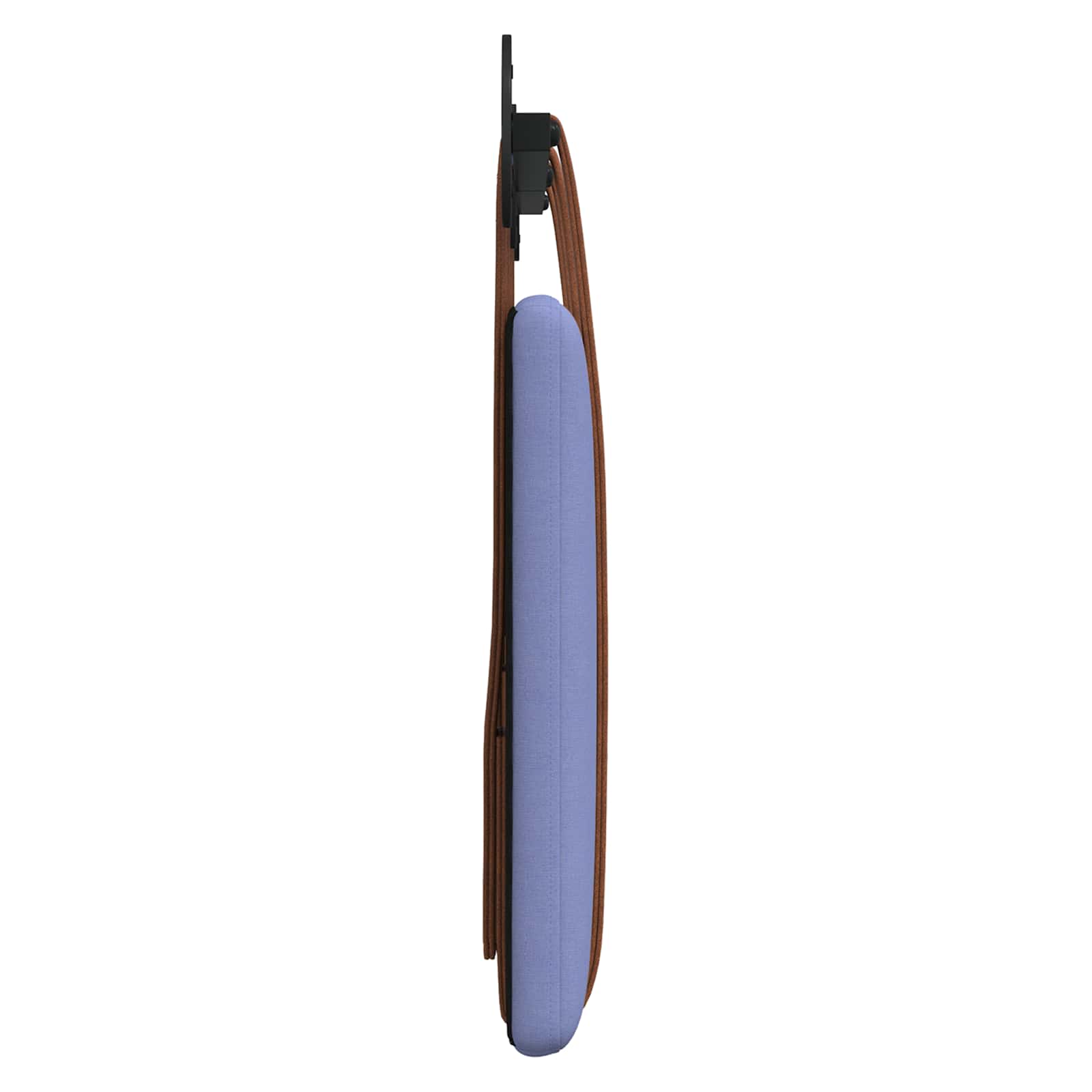Hängevorderseite Uni Jeans blau 130 x 55 x 5 cm Antikes PU