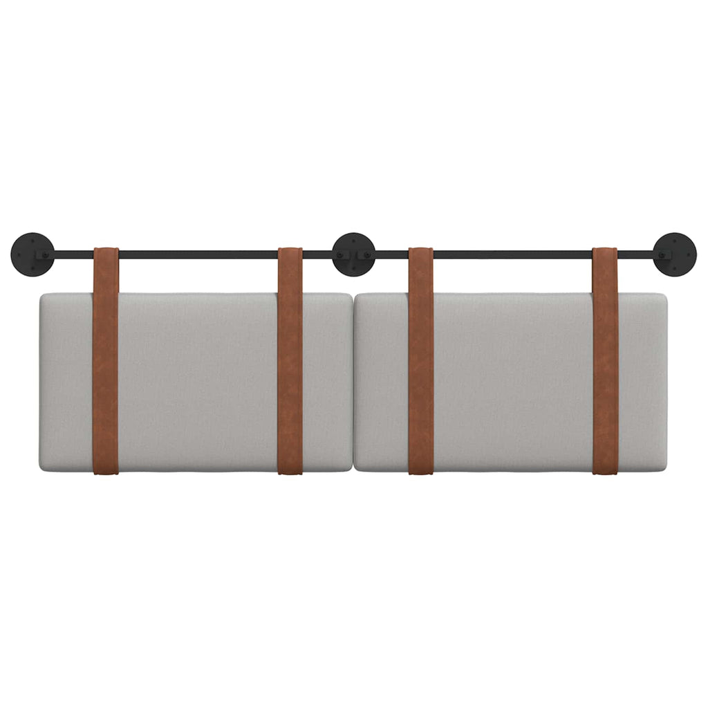 Hängevorderseite Uni Wolkengrau 150 x 55 x 5 cm Antikes PU