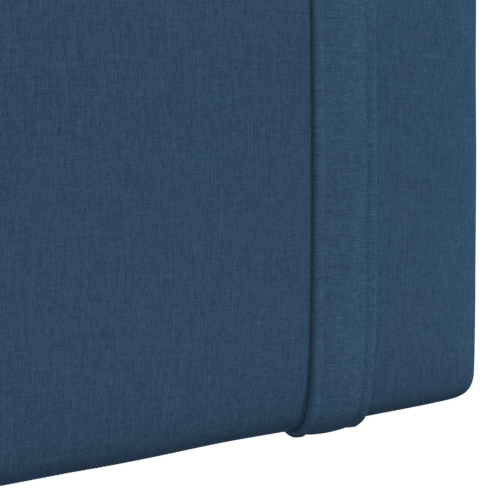 Hängendes Kopfteil Blau Stoff
