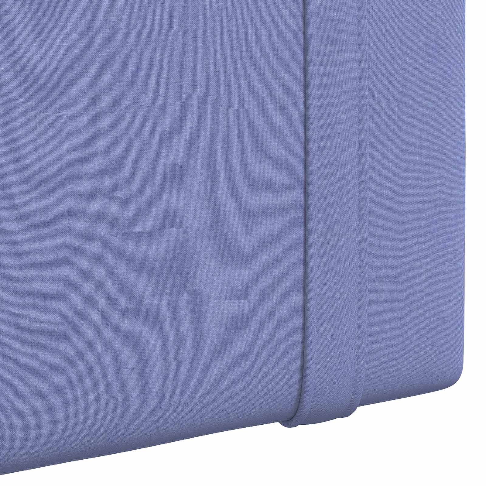 Hängendes Kopfteil Jeans blau Stoff