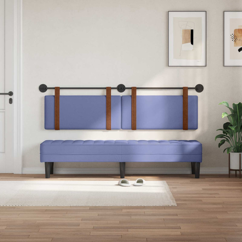 Hängendes Kopfteil Jeans blau Antikes PU