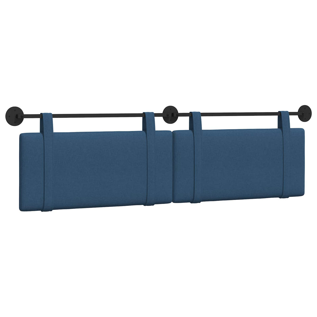Hängendes Kopfteil Blau Stoff