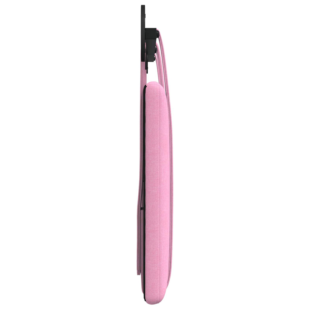 Hängendes Kopfteil Rosa Stoff