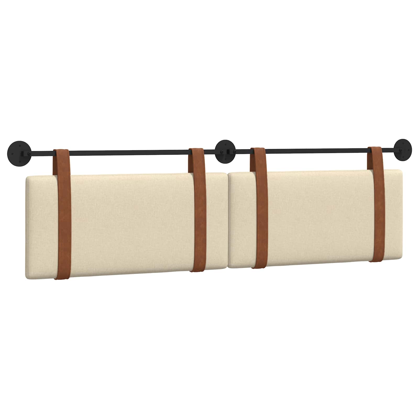 Hängevorderseite Wandmontiert Creme 190 x 55 x 5 cm Antikes PU
