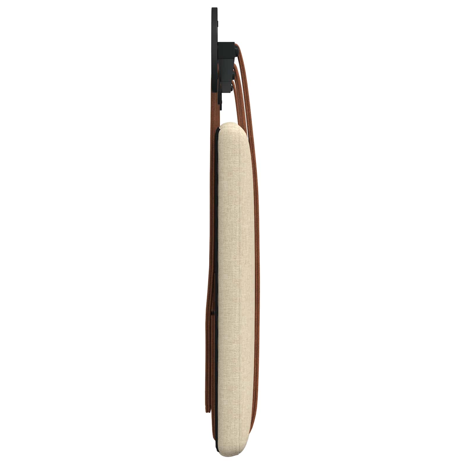 Hängevorderseite Wandmontiert Creme 190 x 55 x 5 cm Antikes PU