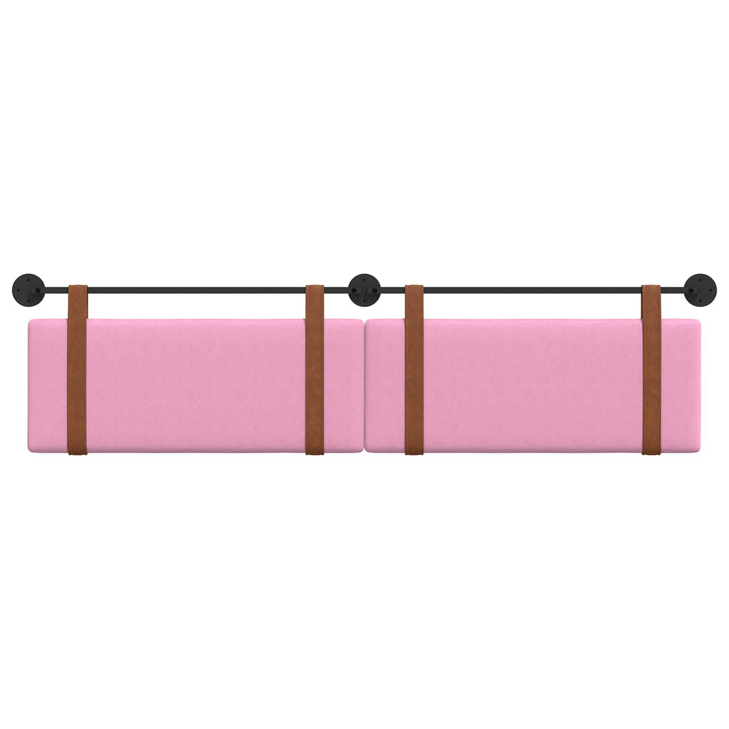 Hängendes Kopfteil Rosa Antikes PU