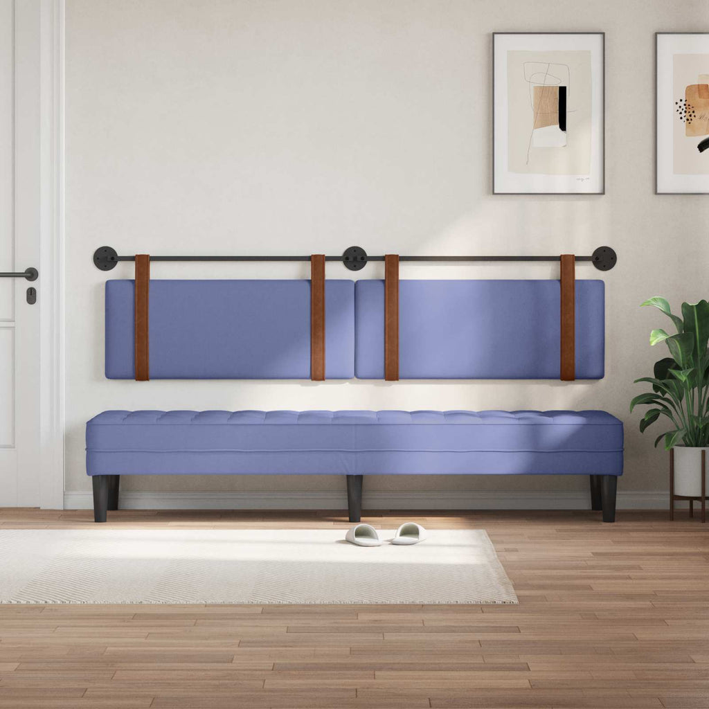 Hängendes Kopfteil Jeans blau Antikes PU