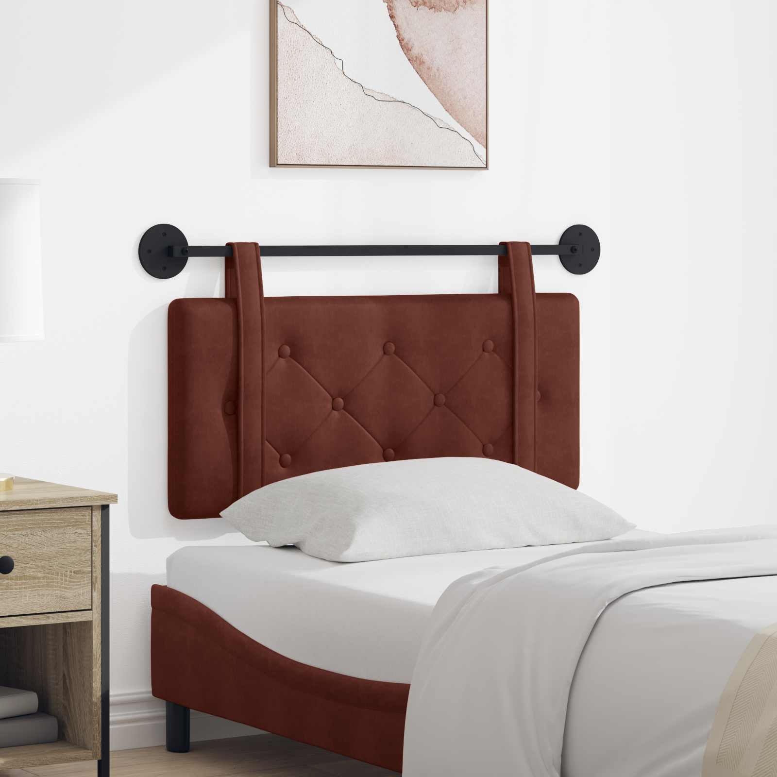 Hängendes Kopfteil Antikes PU