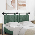 Hängendes Kopfteil Meergrün Samt