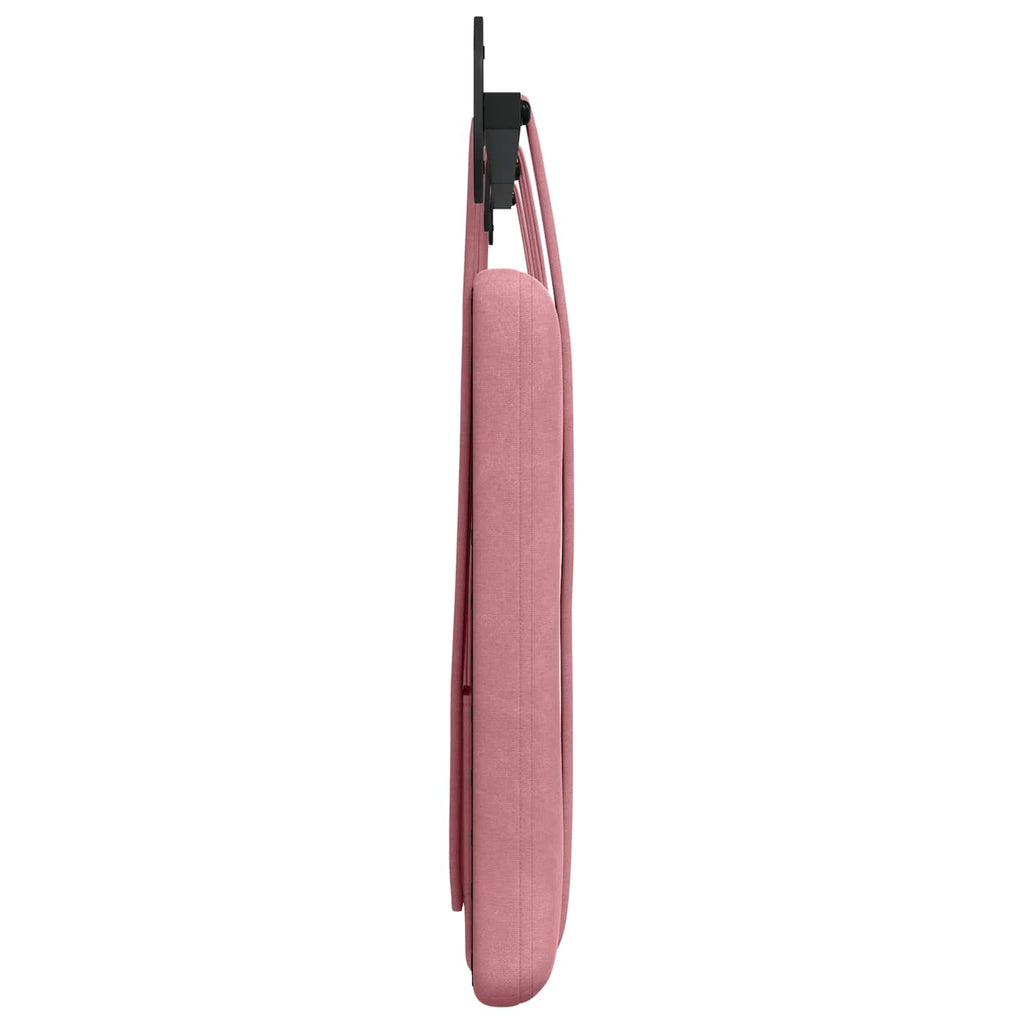 Hängendes Kopfteil Rosa Samt