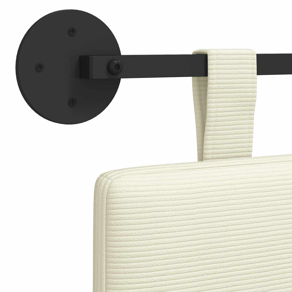 Hängendes Kopfteil Cordstoff