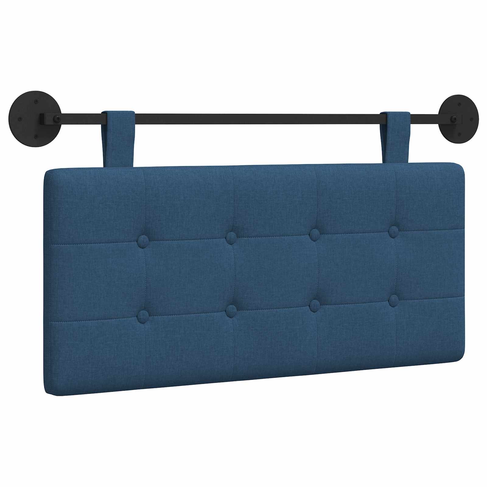 Hängendes Kopfteil Blau Stoff